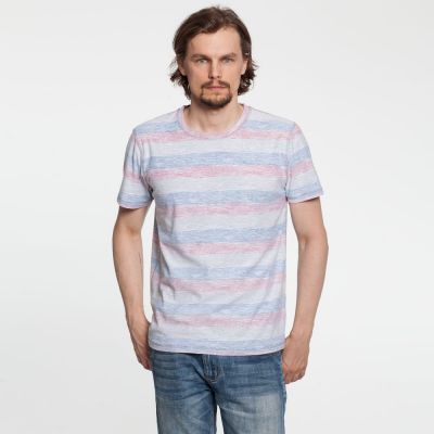 Футболка мужская Rayet двусторонняя, красная с синим-7