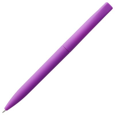 Ручка шариковая Pin Soft Touch, фиолетовая-3