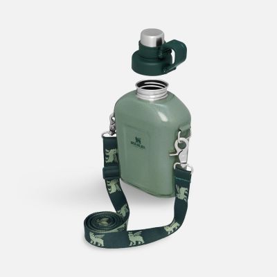 Фляга Adventure 1000, темно-зеленая-1