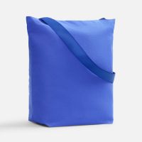 Шопер B5, синий с широкими синими ручками