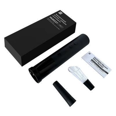 Винный набор HuoHou Electric Wine Bottle Opener 4 in 1, черный-1