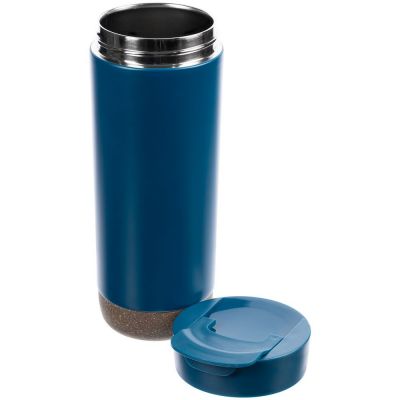 Термостакан Steady, синий-3