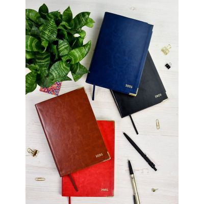 Ежедневник Lugo, датированный, красный-2