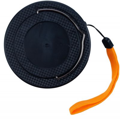 Фонарь с функцией аккумулятора Obero, белый с черным-2