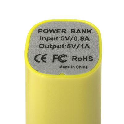 Внешний аккумулятор Easy Shape 2000 мАч, желтый-3