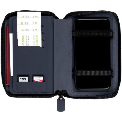 Дорожный органайзер Companion с аккумулятором, синий-2