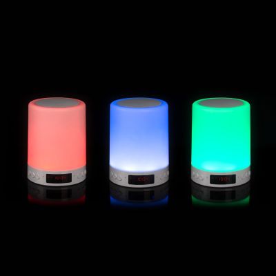 Мультимедийная станция с подсветкой glowShow, белая-13