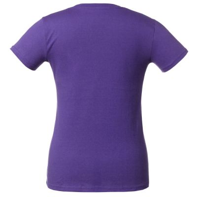 Футболка женская T-bolka Lady, фиолетовая-1