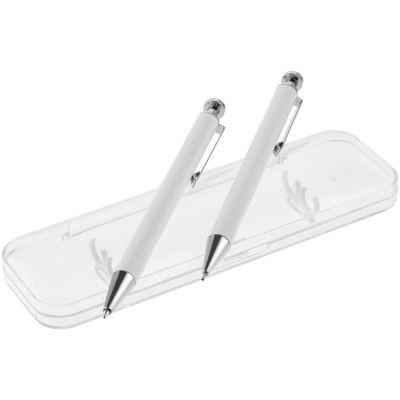 Набор Attribute: ручка и карандаш, белый-1