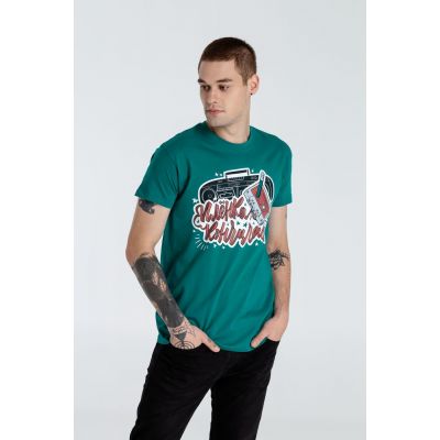 Футболка «Пленка кончилась», изумрудно-зеленая-0