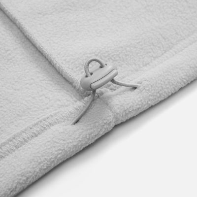 Куртка флисовая унисекс Nebo, светло-серая-4