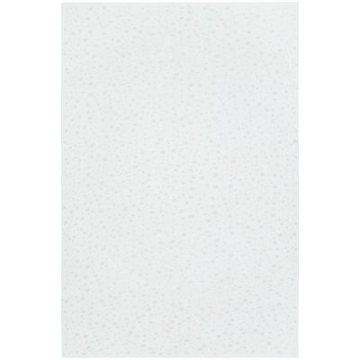 Плед Snowspot Fluffy, белый с люрексом-1