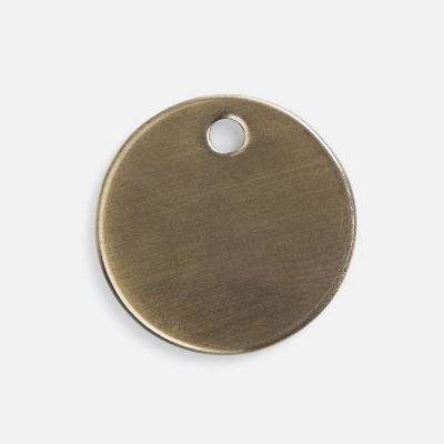 Шильдик металлический Alfa Sirkel, бронзовый-0