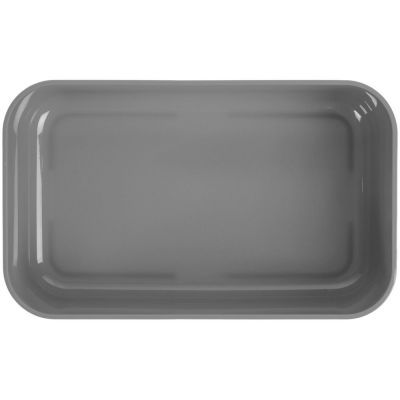 Ланчбокс Lunch Hour, белый с серым-4