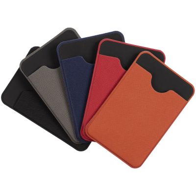 Чехол для карты на телефон Devon, синий с черным-4