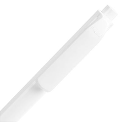 Ручка шариковая Pigra P04 Polished, белая-3