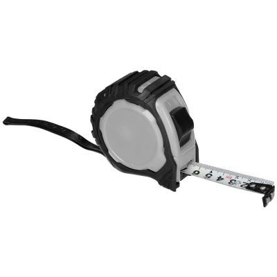 Рулетка Mittari с магнитным наконечником, 5 м, серая-0