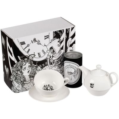 Набор «Необычайное чаепитие» с пустым тубусом-0