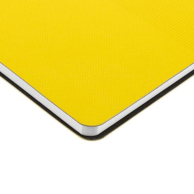 Ежедневник Knit, недатированный, желтый-4