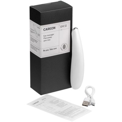 Массажер для глаз и лица EM12, белый-7