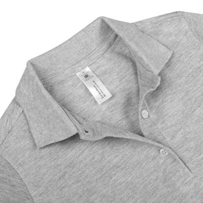 Рубашка поло женская Safran Timeless серый меланж-2