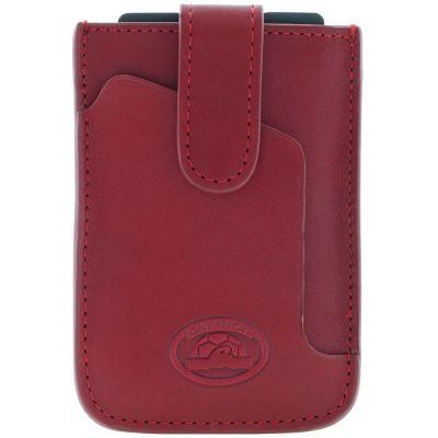 Футляр для карточек Vernazza, вертикальный, бордовый-0