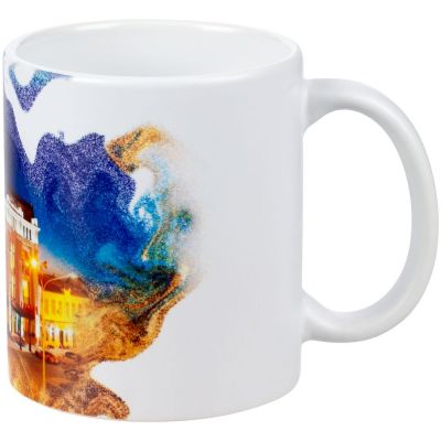 Кружка для сублимационной печати Pike, cтандарт A, матовая, белая-2