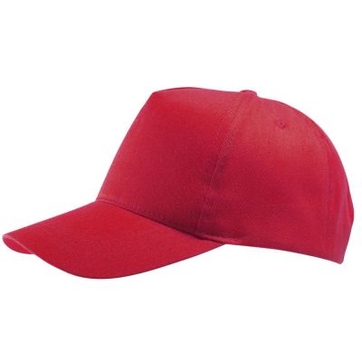 Бейсболка Buzz, красная-0