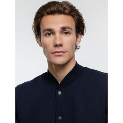 Бомбер Graduate, темно-синий-9
