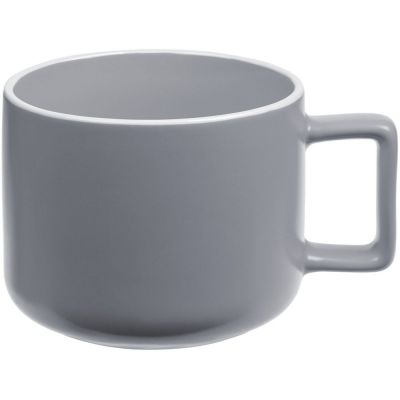 Чашка Fusion, темно-серая-0