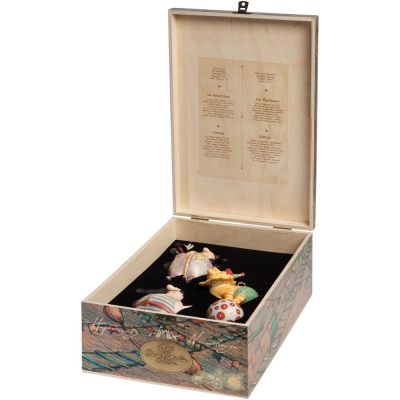 Набор из 3 елочных игрушек Circus Collection: фокусник, силач и лев-8