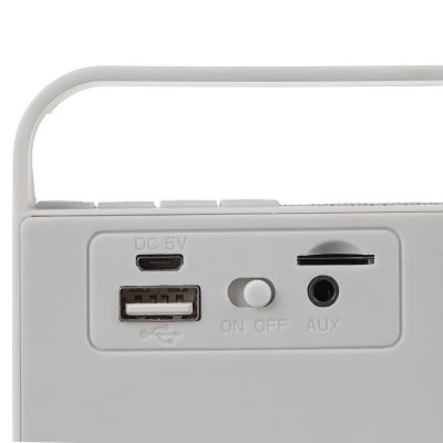 Беспроводная колонка Stand by Me, светло-серая-5