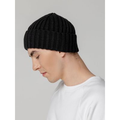 Шапка Uni, черная-5
