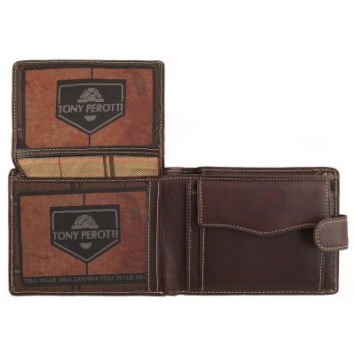 Портмоне Italico, коричневое-3