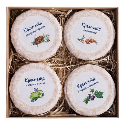 Набор Honey Cream, 4 вкуса-3