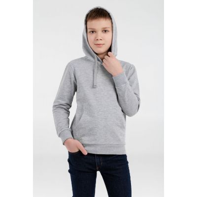 Толстовка с капюшоном детская Kirenga Kids, серый меланж-3
