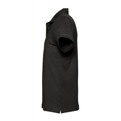 Рубашка поло мужская Spring 210, черная-2