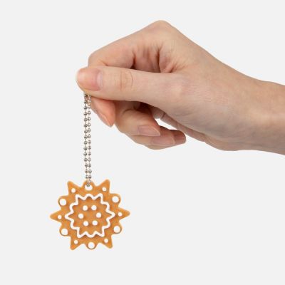 Мини-подвеска «Пряник», 3D-печать на заказ, снежинка-1