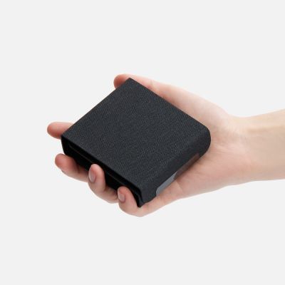 Складная станция беспроводной зарядки triFlex Light, черная-3