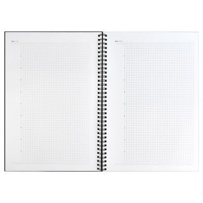 Ежедневник Notera Maxi, недатированный, черный-4