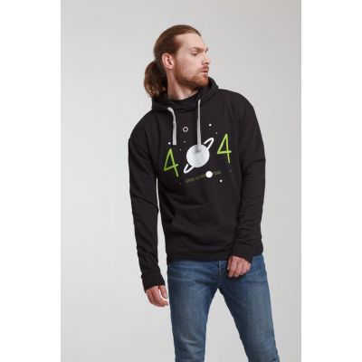 Толстовка с капюшоном Nothing Found, черная-3