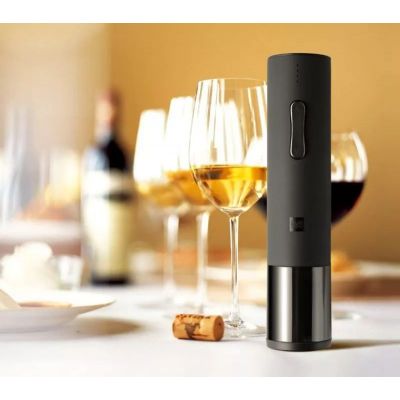 Электрический штопор HuoHou Electric Wine Bottle Opener, черный-4