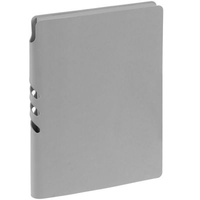 Ежедневник Flexpen Shall, недатированный, серый-0