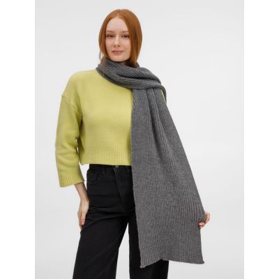 Шарф Laconi, темно-серый меланж-4