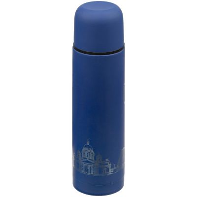 Термос «СКА. В сердце города», синий-4