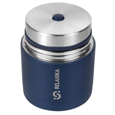 Термос для еды Relaxika 500, темно-синий-2