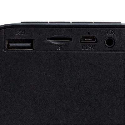 Беспроводная колонка Sound Count, черная-5