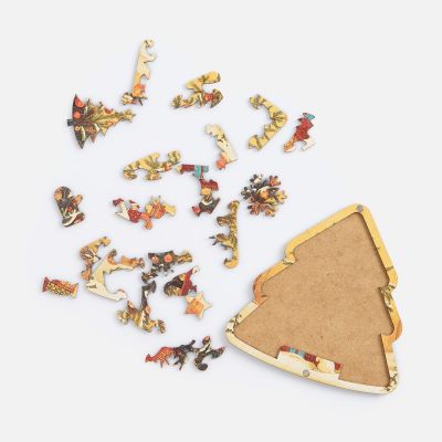 Пазл фигурный «Елочка»-2