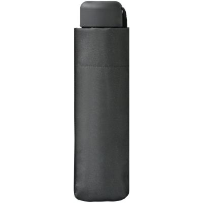Зонт складной Mini Hit Flach, черный-5