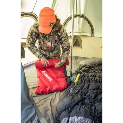 Надувной коврик Insulated Static V Luxe, красный-9